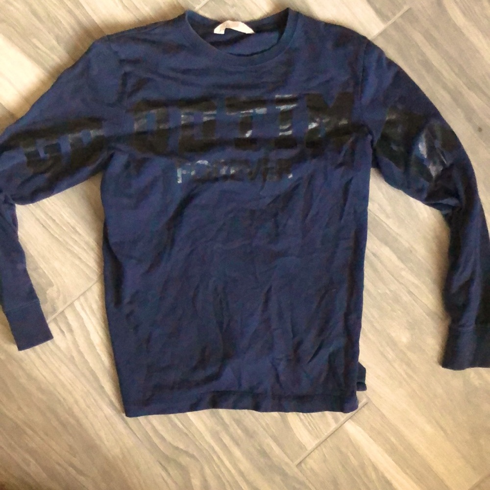 Blue and Black Long Sleeve Shirt Boys 12-14y H&M
